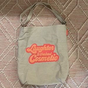 Cute benefit tote! Never used! You can style it up or just use it for on the go!